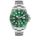 Pre-Owned Rolex Submariner Date Hulk 116610LV-0002 | 40mm Green Ceramic Bezel Green Dial Automatic Diver Watch, Used Good Condition