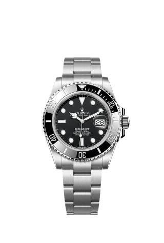Pre-Owned Rolex Submariner Date Black Sub 126610LN-0001 | 41mm Black Cerachrom Bezel Black Dial Cal.3235 Automatic Dive Watch, Used Good Condition