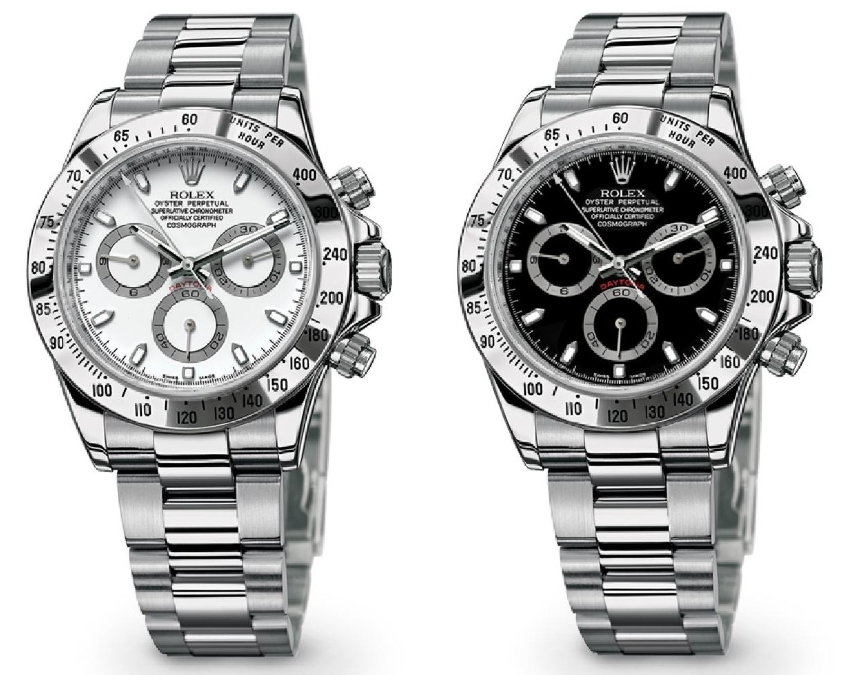 Pre-Owned Vintage Rolex Cosmograph Daytona 116520 Discontinued 2000-2016 Oystersteel Engraved Steel Bezel Black/White Panda Dial Cal.4130 In-House Automatic Chronograph | Classic Old Steel Daytona