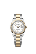Pre-Owned Rolex 126233 Datejust 36mm Two-Tone White Dial