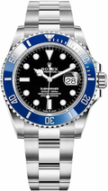 Pre-Owned Rolex Submariner Date Ref.126619LB 18K Solid White Gold Blue Cerachrom Bezel Black Dial Oyster Bracelet 41mm