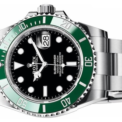 Pre-Owned Rolex Submariner Date 126610LV-0002 | 41mm Oystersteel Green Cerachrom Bezel Black Dial Cal.3235 Automatic Diver Watch, Used Good Condition, Nickname Starbucks Green Sub