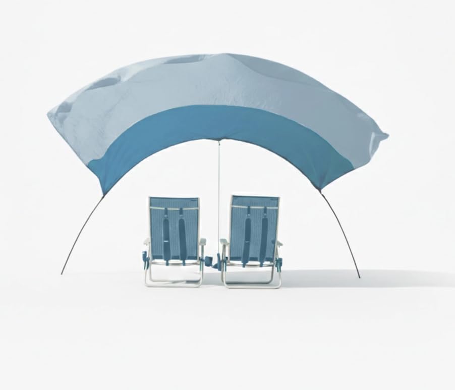 Mini 3.0 Version | Sunset Edition | Sets Up in 3 Mins | 150 Sq. Ft. of Shade for up to 8 People | Includes Wind Assist | UPF 50+ Sun Protection