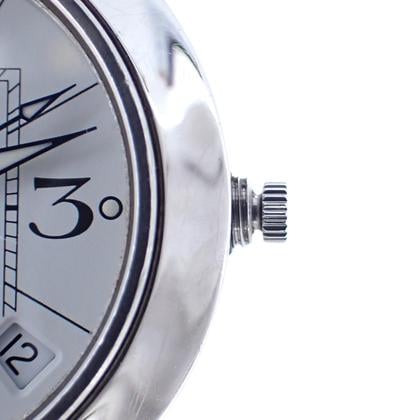 Cartier Pasha C W31074M7 Automatic Watch | 35mm Stainless Steel White Dial Unisex Pre-owned Good Condition Swiss Watch