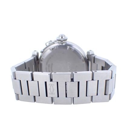 Cartier Pasha C W31074M7 Automatic Watch | 35mm Stainless Steel White Dial Unisex Pre-owned Good Condition Swiss Watch