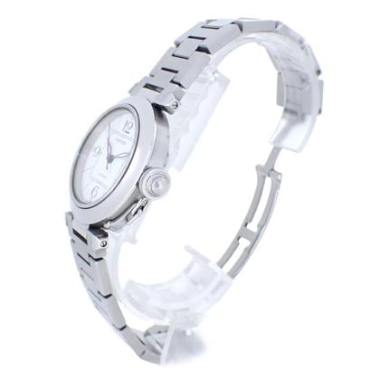 Cartier Pasha C W31074M7 Automatic Watch | 35mm Stainless Steel White Dial Unisex Pre-owned Good Condition Swiss Watch