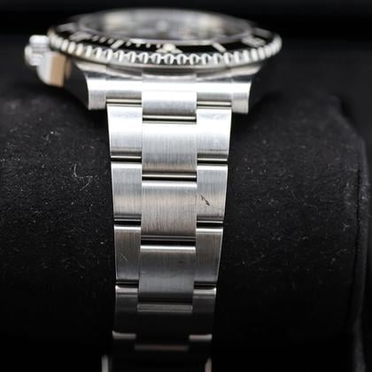 Pre-Owned Rolex Submariner No Date 124060-0001 | 41mm Black Cerachrom Bezel Symmetric Black Dial Cal.3235 Automatic Diver Watch, Used Good Condition