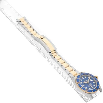 Pre-Owned Rolex Submariner Date Bluesy 126613LB-0002 | 41mm Two-Tone Yellow Gold & Oystersteel Blue Ceramic Bezel Blue Dial Cal.3235 Automatic Luxury Dive Watch, Used Good Condition